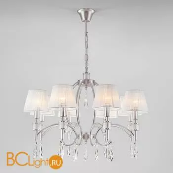 Люстра Eurosvet Capri 60092/8 серебро - Фото 0