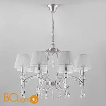 Люстра Eurosvet Capri 60092/8 серебро - Фото 1