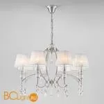 Люстра Eurosvet Capri 60092/8 серебро - Фото 0