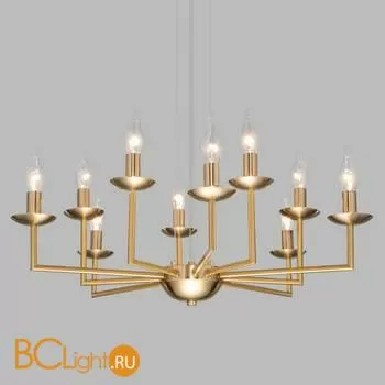 Люстра Eurosvet Cariso 60150/10 латунь a058516 - Фото 0