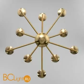 Люстра Eurosvet Cariso 60150/10 латунь a058516 - Фото 1