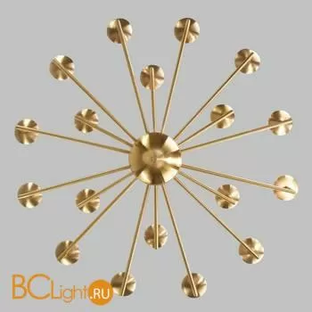 Люстра Eurosvet Cariso 60150/18 латунь a058518 - Фото 2