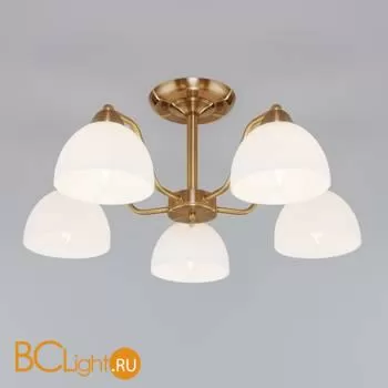 Люстра Eurosvet Carissa 30172/5 античная бронза