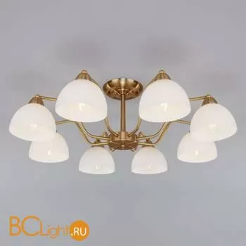 Люстра Eurosvet Carissa 30172/8 античная бронза