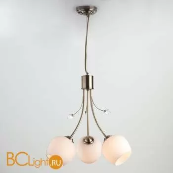 Люстра Eurosvet Carol 30123/3 античная бронза - Фото 1