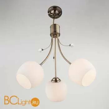 Люстра Eurosvet Carol 30123/3 античная бронза - Фото 3