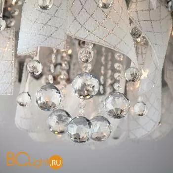 Потолочный светильник Eurosvet Cascade 80117/8 хром/белый - Фото 4