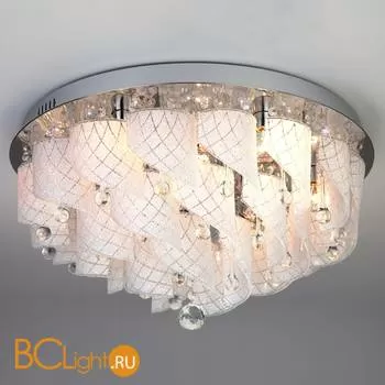 Потолочный светильник Eurosvet Cascade 80117/9 хром/белый - Фото 0