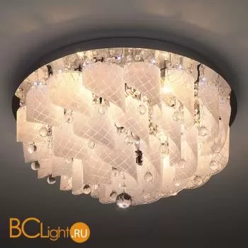 Потолочный светильник Eurosvet Cascade 80117/9 хром/белый - Фото 1