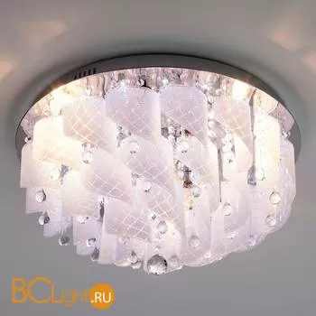 Потолочный светильник Eurosvet Cascade 80117/9 хром/белый - Фото 2