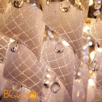 Потолочный светильник Eurosvet Cascade 80117/9 хром/белый - Фото 5