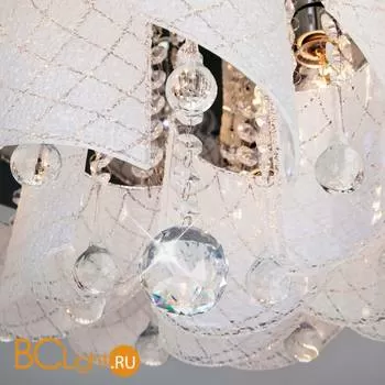 Потолочный светильник Eurosvet Cascade 80117/9 хром/белый - Фото 6