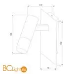 Бра Eurosvet Cast 20142/1 LED a060781 - Фото 0