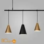 Подвесной светильник Eurosvet Castle 50088/5 черный / золото - Фото 1