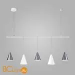 Подвесной светильник Eurosvet Castle 50088/5 белый/серебро a057473