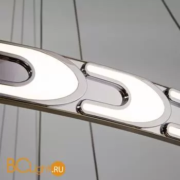 Подвесной светильник Eurosvet Chain 90163/3 сатин-никель 160W - Фото 1