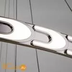 Подвесной светильник Eurosvet Chain 90163/3 сатин-никель 160W - Фото 1