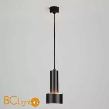 Подвесной светильник Eurosvet Charlie 50134/1 LED черный/золото 9W - Фото 1