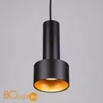 Подвесной светильник Eurosvet Charlie 50134/1 LED черный/золото 9W