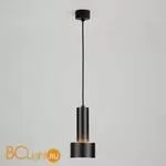 Подвесной светильник Eurosvet Charlie 50134/1 LED черный/золото 9W - Фото 1