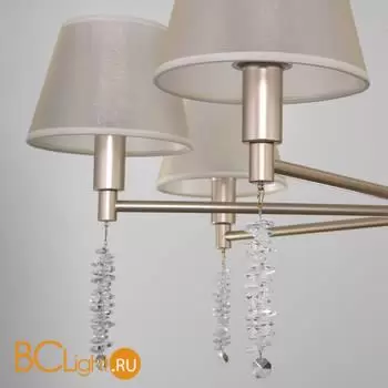 Люстра Eurosvet Charuel new 60148/7 матовое золото a064945 - Фото 0