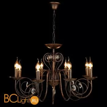 Люстра Eurosvet Chester 60018/8 черный с золотом