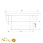 Настенный светильник Eurosvet Chic 90160/2 хром - Фото 1