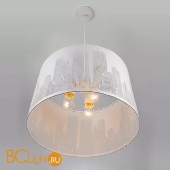 Подвесной светильник Eurosvet City 50066/3 белый - Фото 2