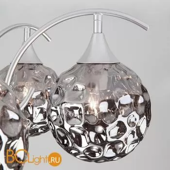 Потолочная люстра Eurosvet Clio 70102/6 серебро - Фото 2