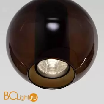 Подвесной светильник Eurosvet Cobble new 50258/1 LED шоколад a064553 - Фото 1