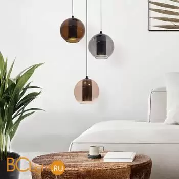 Подвесной светильник Eurosvet Cobble new 50258/1 LED шоколад a064553 - Фото 2