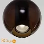 Подвесной светильник Eurosvet Cobble new 50258/1 LED шоколад a064553 - Фото 1