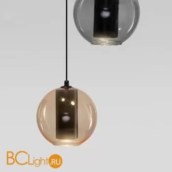 Подвесной светильник Eurosvet Cobble new 50258/3 LED дымчатый/ бежевый/ шоколад a064554 - Фото 1