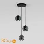Подвесной светильник Eurosvet Cobble new 50258/3 LED дымчатый/бирюзовый a064555