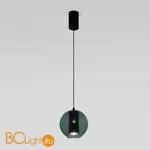 Подвесной светильник Eurosvet Cobble new 50258/1 LED бирюзовый a064551