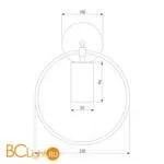 Бра Eurosvet Coin 20094/1 хром - Фото 2