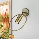 Бра Eurosvet Coin 20094/1 античная бронза - Фото 0