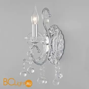 Бра Eurosvet Collana 10096/1 хром/прозрачный хрусталь Strotskis