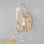 Бра Eurosvet Collana 10096/1 золото/прозрачный хрусталь Strotskis