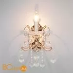 Бра Eurosvet Collana 10096/1 золото/прозрачный хрусталь Strotskis - Фото 0