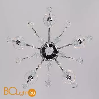 Люстра Eurosvet Collana 10096/5 хром/прозрачный хрусталь Strotskis - Фото 2