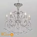Люстра Eurosvet Collana 10096/5 хром/прозрачный хрусталь Strotskis