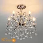 Люстра Eurosvet Collana 10096/5 хром/прозрачный хрусталь Strotskis - Фото 4