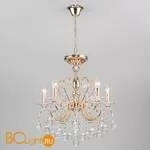 Люстра Eurosvet Collana 10096/5 золото/прозрачный хрусталь Strotskis - Фото 0