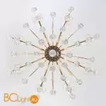 Люстра Eurosvet Collana 10096/8 золото/прозрачный хрусталь Strotskis - Фото 0