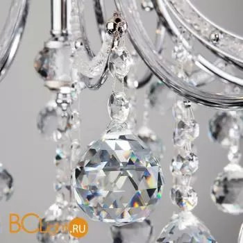 Люстра Eurosvet Collana 10096/8 хром/прозрачный хрусталь Strotskis - Фото 3