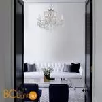 Люстра Eurosvet Collana 10096/8 хром/прозрачный хрусталь Strotskis - Фото 4