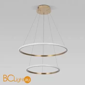 Подвесной светильник Eurosvet Collars new 90264/2 латунь a064102 - Фото 0