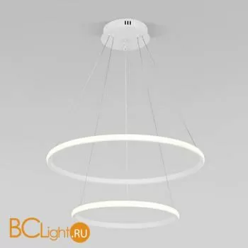 Подвесной светодиодный светильник с пультом управления Eurosvet Collars 90264/2 белый a058972 - Фото 0