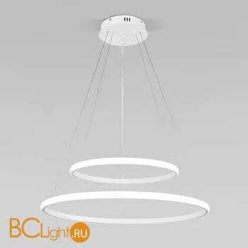 Подвесной светодиодный светильник с пультом управления Eurosvet Collars 90264/2 белый a058972 - Фото 1